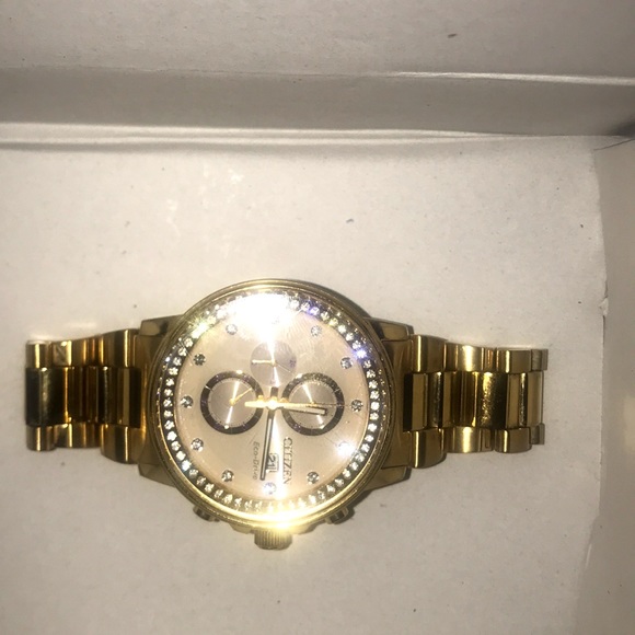 Citizens female eco drive nighthawk watch